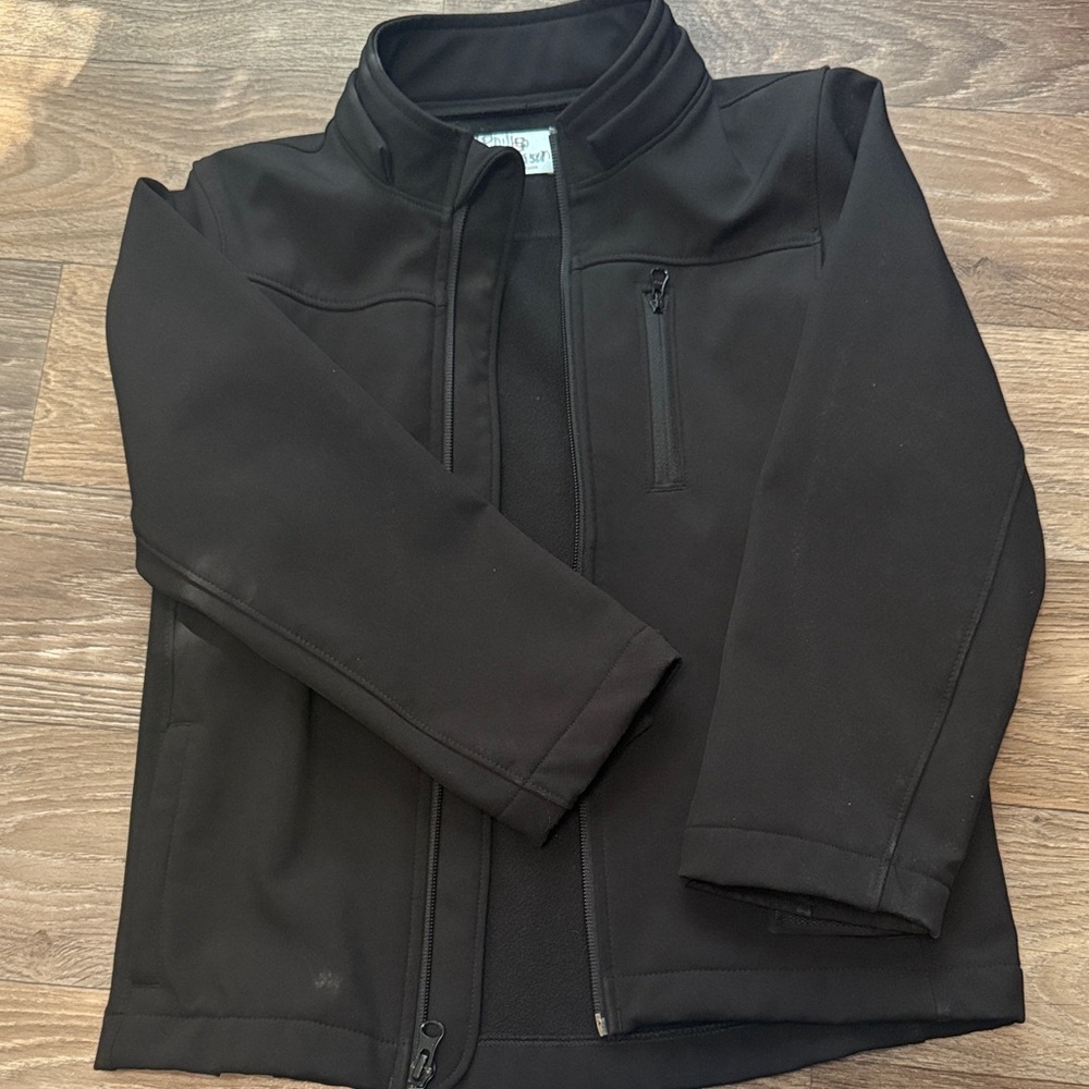 Boy’s Class Club Black Softshell Jacket